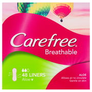 Carefree Liners Breathable With Aloe X 48 Aged Smart
