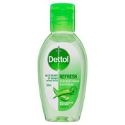 Dettol Instant Hand Sanitiser Aloe Vera 50ml Aged Smart