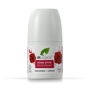 Dr Organic Deodorant Roll-On (Organic Rose Otto) 50ml
