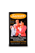 Sweax Underarm Liners Unisex (Large) X 6 Pairs
