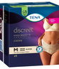 Tena Discreet High Waist Underwear Creme Super (M) X 9 (Limit 4 per order)