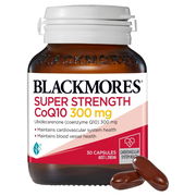 Blackmores Super Strength CoQ10 300mg Cap X 30 Aged Smart