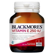Blackmores Vitamin E 250IU Cap X 50 Aged Smart