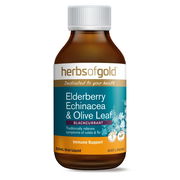 Herbs of Gold Elderberry Echinacea & Olive Leaf 200ml Aged Smart