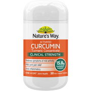 Nature's Way Activated Curcumin Turmeric Concentrate Clinical Strength Tab X 30 Aged Smart