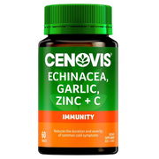 Cenovis Echinacea, Garlic, Zinc and C Tab X 60 Aged Smart