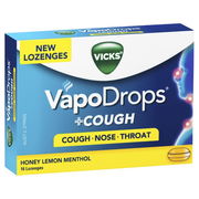 Vicks Cough Lozenges (Honey Lemon Menthol) X 16 Aged Smart