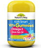 Nature's Way Kids Smart Vita Gummies Omega 3 DHA Fish Oil Trio X 60