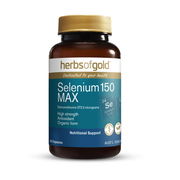 Herbs of Gold Selenium 150 MAX Cap X 60 Aged Smart