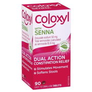 Coloxyl 50mg with Senna Tab X 90 Aged Smart