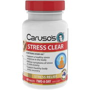 Caruso's Stress Clear Two-A-Day Tab X 60