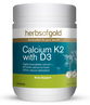 Herbs of Gold Calcium K2 with D3 Tab X 90