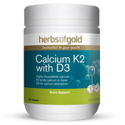 Herbs of Gold Calcium K2 with D3 Tab X 90 Aged Smart
