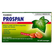 Flordis Prospan Chesty Cough Relief (Ivy Leaf) Soft Lozenges X 20 Aged Smart
