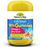 Nature's Way Kids Smart Vita Gummies Omega 3 DHA Fish Oil Trio X 120