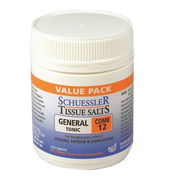 Schuessler Tissue Salts Comb 12 General Tonic Tab X 250