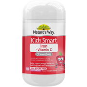 Nature's Way Kids Smart Iron + Vitamin C Chewable Tab X 50 Aged Smart