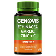 Cenovis Echinacea, Garlic, Zinc + C Tab X 125 Aged Smart
