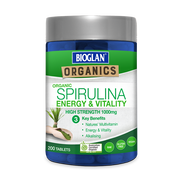 Bioglan Spirulina 1000mg Tab X 200 Aged Smart