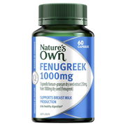 Nature's Own Fenugreek 1000mg Cap X 60 Aged Smart
