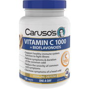 Caruso's Vitamin C 1000 + Bioflavonoids Tab X 120 Aged Smart