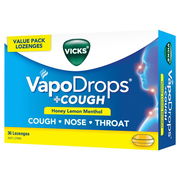 Vicks Cough Lozenges (Honey Lemon Menthol) X 36