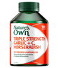 Nature's Own Triple Strength Garlic + Vitamin C + Horseradish Tab X 150