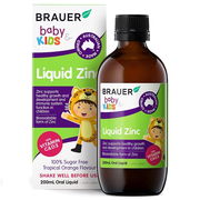 Brauer Baby & Kids Liquid Zinc 200ml Aged Smart