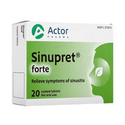 Sinupret Forte Sinusitis Relief Tab X 20 Aged Smart