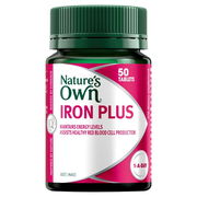 Nature's Own Iron Plus 50mg Tab X 50 Aged Smart