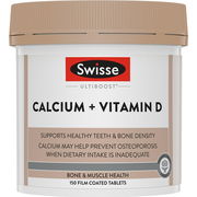 Swisse Ultiboost Calcium + Vitamin D Tab X 150 Aged Smart
