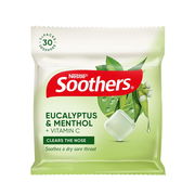 Soothers Eucalyptus & Menthol Medicated Lozenges 10 X 3 Aged Smart