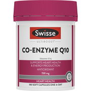 Swisse Ultiboost Co Enzyme Q10 150mg Cap X 180