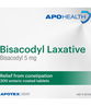 ApoHealth Bisacodyl Laxative 5mg Tab X 200 (Generic for Dulcolax)  - LIMIT OF 2 UNITS PER ORDER