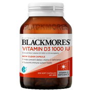 Blackmores Vitamin D3 1000IU Cap X 200