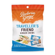 Buderim Ginger Traveller's Friend Ginger Chews 50g Aged Smart