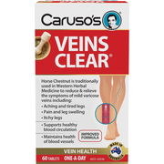 Caruso's Veins Clear Tab X 60