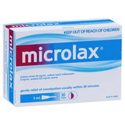 Microlax Enemas 5ml X 50 Aged Smart