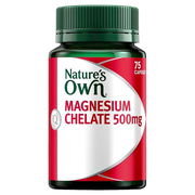 Nature's Own Magnesium Chelate 500mg Cap X 75