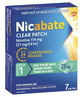 Nicabate Patches Clear 21mg X 7