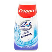Colgate Toothpaste & Mouthwash 2 In 1 Whitening Liquid Gel 130g