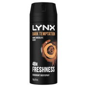 Lynx Deodorant Bodyspray Dark Temptation 165ml Aged Smart