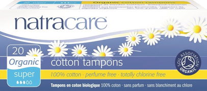 Natracare Organic Tampons Super X 20